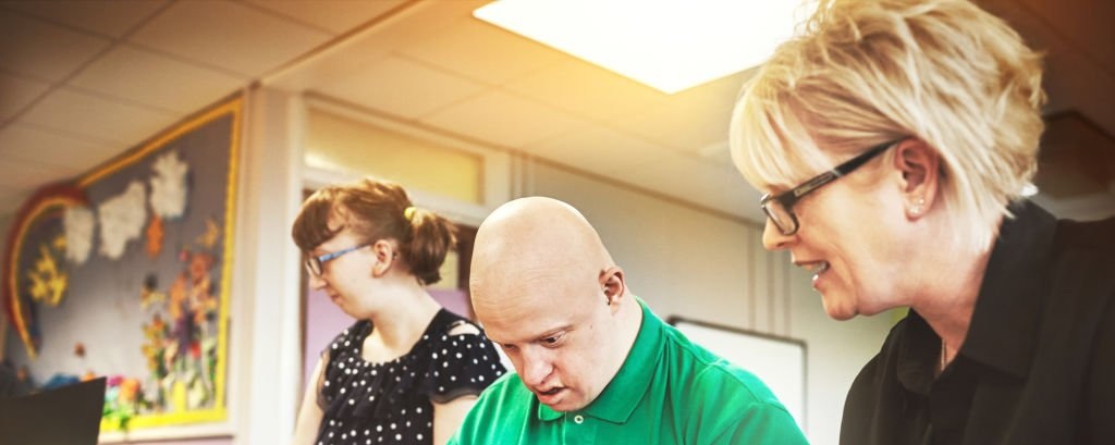 Supportive care team with resident